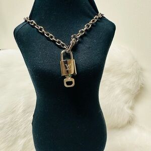 Louis Vuitton Silver Padlock